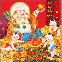 Tranh đính đá Kim Ngọc Mãn Đường DF425 - 65x65cm