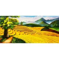 Tranh đính đá Nấc thang thiên đường 97x50cm. LV312