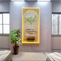 Tranh Đính Đá Pha Lê Đèn LED Cao Cấp, Hiện Đại trang trí nhà, quán cafe, Spa, Decor phòng, salon,...