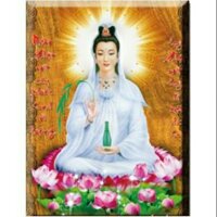 Tranh đính đá quan âm df292_57×75cm