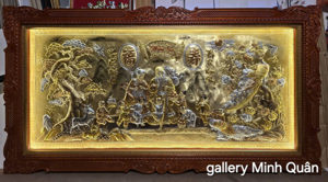 Tranh đồng chúc thọ Ông Bà M28