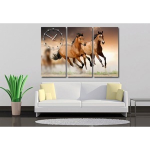 Tranh đồng hồ Gọi mùa xuân về TDH05