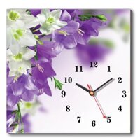 Tranh đồng hồ hoa giấy kim sa BINBIN TDH51 (Tặng Pin và đinh 3 chân)