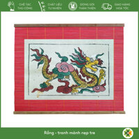 Tranh Đông Hồ Rồng - Dragon - Dong Ho folk woodcut painting