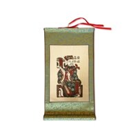 Tranh Đông Hồ Tiền Lộc Bồi Lụa - Dong ho folk paintings