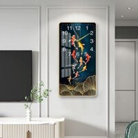 Tranh Đồng Hồ Tráng Gương Đứng Cá Chép (Bộ 3) Treo Tường Trang Trí Nhà Cửa Phòng Làm Việc Làm Quà Tặng  Simplehouse