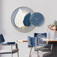 Tranh Đồng Hồ Treo Tường Vừa Xem Giờ Vừa Trang Trí Nhà Tiện Lợi / Decor Cửa Hàng/ Làm Quà Tặng Khung Hợp Kim Nhôm