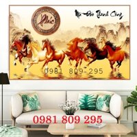 Tranh gạch bát mã 3d HJG8