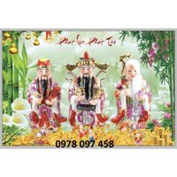 Tranh gạch men - Phúc lộc thọ