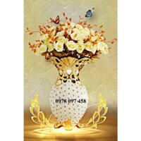 Tranh gạch ốp tường - Tranh lọ gốm