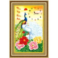 Tranh Gắn Đá Phu Thê Viên Mãn Df065 50x76cm