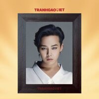 Tranh Gạo Màu G-Dragon | Tranh để bàn truyền cảm hứng