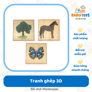 Tranh ghép Con ngựa Viettoys VT3P-0126-30 (20x25cm)