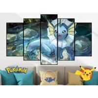 Tranh ghép dán tường Room Decor trang trí phòng ANIME POKEMON - BỘ 2
