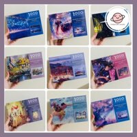 Tranh ghép hình mini 1000 mảnh - mini jigsaw puzzle 1000pcs