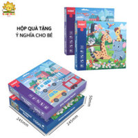 Tranh Ghép Loại Lớn 500 Và 1000 Miếng, Đồ Chơi Gỗ Lắp Ghép Với Hộp Quà Sang Trọng Làm Quà Sinh Nhật Cho Bé - Sunny Kids