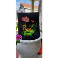Tranh Giấy Xoắn Quilling Hoa Sen