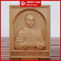 Tranh gỗ cha Phanxicô Xaviê Trương Bửu Diệp treo tường (Father Francis Xavier Truong Buu Diep)