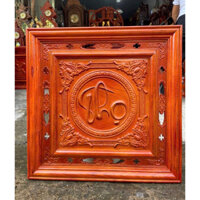 Tranh gỗ chữ Thọ vuông 60cm