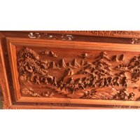 Tranh Gỗ Vinh Quy Bái Tổ