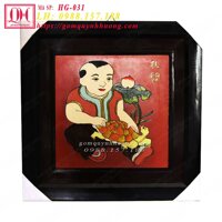 Tranh gốm Vinh Hoa – Phú Quý – Nhân Nghĩa – Lễ Trí HG-031