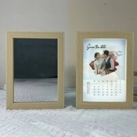 Tranh gương đèn led hiện ảnh khi bật đèn - Gương đèn in theo yêu cầu - Gương đèn để soi kết hợp decor bàn học, đèn ngủ