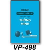 Tranh hiện đại, tranh châm ngôn động lực cho văn phòng gia đình chỉ 39k - VP-498 - 20x30