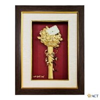 Tranh Hoa Hồng dát vàng 24k - quà tặng vợ, quà tặng bạn gái, quà 20/10, quà 8/3, quà valentine,...