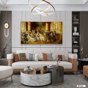 Tranh in Canvas sơn dầu 62