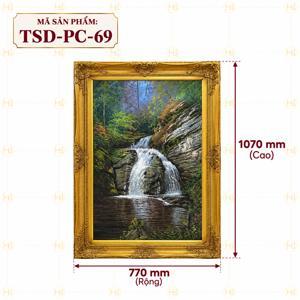 Tranh in Canvas sơn dầu 69 - 40 x 60 cm
