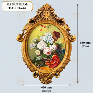 Tranh in Canvas sơn dầu 69 - 40 x 60 cm
