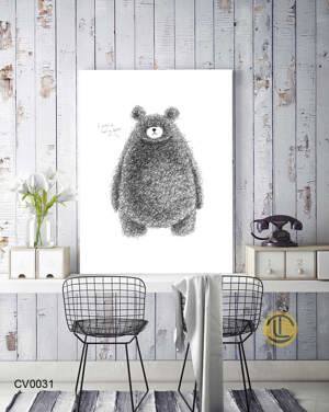 Tranh in canvas VTC Luna CV-0031 - bờ biển, 60 x 40cm