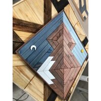 Tranh Khảm gỗ Mosaic