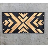 Tranh khảm gỗ trang trí treo tường (nền đen)