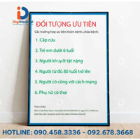 (Tranh Khung) Đối Tượng Ưu Tiên Trong Khám Bệnh