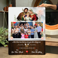 Tranh Kỷ Niệm Cưới Size Treo Tường - Tranh In Ghép Hình Theo Yêu Cầu Làm Quà Cưới Ý Nghĩa Beati