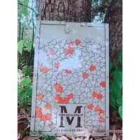 Tranh ký tên Chữ Nhật Đủ Size Vintage T387|Thao Wedding EST2018