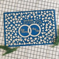 Tranh ký tên đám cưới - ấn tượng độc đáo