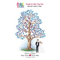 Tranh Ký Tên Era Có Khung Cho Đám Cưới Công Ty Hội Nhóm