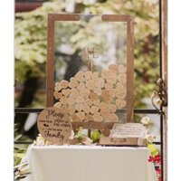 Tranh ký tên rót cát đám cưới | Titaro DIY Decor