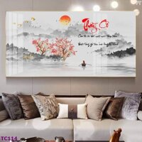 Tranh Laminate Tráng Gương Treo Tường 2011  Chữ Thư Pháp Tri Ân Thầy Cô 01