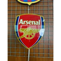 Tranh led tráng gương CLB Arsenal , Có Đèn Led , trang trí phòng khách phòng làm việc , phòng ngủ thay đèn ngủ
