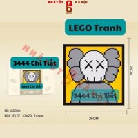 Tranh lego xếp hình nhân vật kích thước lớn 29.29cm trang trí bàn cực chill có nhiều mẫu