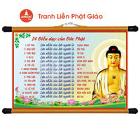 Tranh Liễn Phật Giáo - 14 Điều Dạy Của Đức Phật