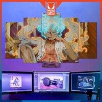 Tranh Luffy G5  hiệu ứng led NOEN cực ảo (GIẢ LED) Tranh tráng gương 5pic