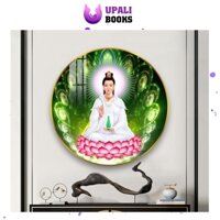 Tranh Phật Tráng Gương Treo Tường, Tranh Phật - Quan Thế Âm Bồ Tát - Upali Books