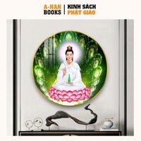 Tranh Phật Tráng Gương Treo Tường, Tranh Phật - Quan Thế Âm Bồ Tát - Anan Books