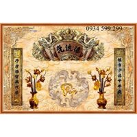 tranh phòng thờ TTMC- tranh gạch men 3D