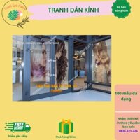 TRANH SALON TÓC NAM NỮ DÁN CỬA KÍNH ĐẸP TRANG TRÍ  QUÁN TIỆM TÓC CHỐNG NẮNG SIÊU BỀN ĐẸP GIÁ RẺ Colorling