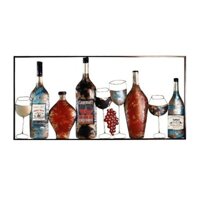 TRANH SẮT KỆ RƯỢU DÀI – PIC195A